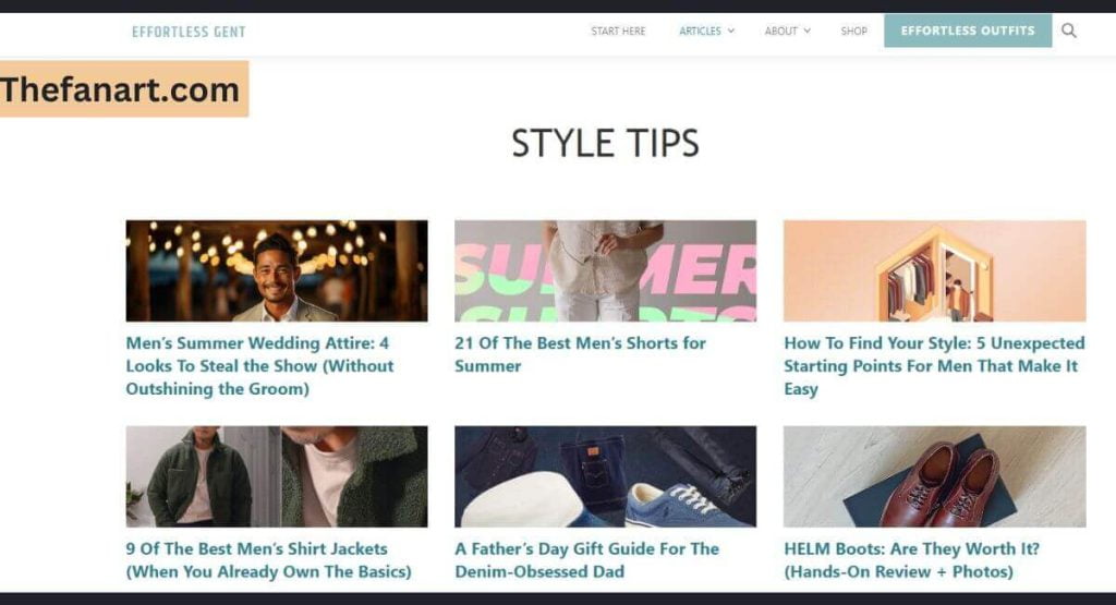 Effortless Gent An Honest Approach to Personal Style